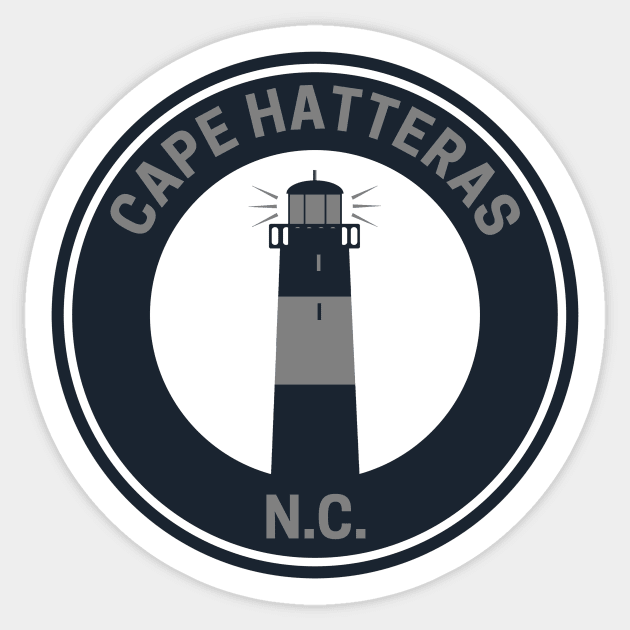 Cape Hatteras North Carolina Sticker by fearcity